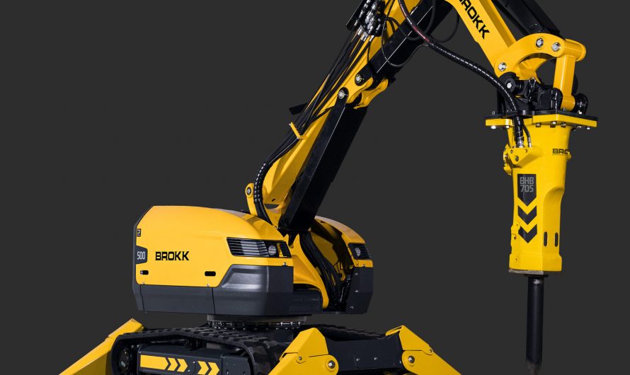 Демонтажный робот Брок: эффективный инструмент для строительных работ